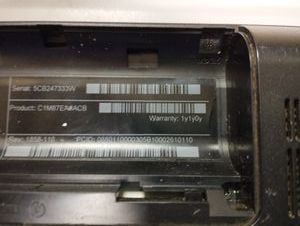 Б/в Ноутбук Hp 15/pentium b980 ddr3/2gb ddr3/hdd 250 gb/ssd *відсутній/*інтегрована 01-200896840