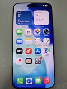 Б/в Мобільний телефон Apple iphone 17 pro max 256gb 01-200901937