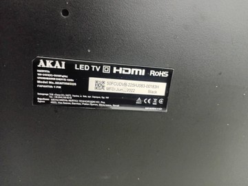 Б/в Телевізор Akai tv50u22s 01-200924786