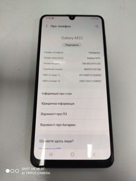 Б/у Мобільний телефон Samsung galaxy m32 6/128gb 01-200937595