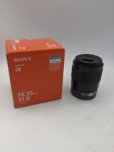 Б/у Фотообъектив Sony sel35f18f 35mm f/1,8 01-200923529