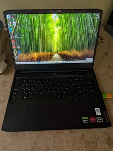 Б/в Ноутбук Lenovo 15/ryzen 5 5500h ddr4/8gb ddr4/ssd 512 gb/geforce rtx2050 4gb 01-200950195