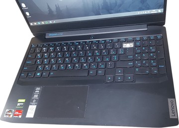 Б/в Ноутбук Lenovo 15/ryzen 5 4600h ddr4/16gb ddr4/hdd *відсутній/ssd 512 gb/geforce gtx1650ti 4gb 01-200946807