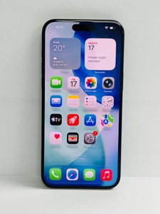 Б/в Мобільний телефон Apple iphone 15 pro max 256gb 01-200955358