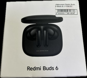 Б/в Навушники Redmi buds 6 night black 18-000096180