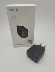 Б/в Зарядний пристрій Veron 20 w pd qc3.0 tc-u15 01-200973489