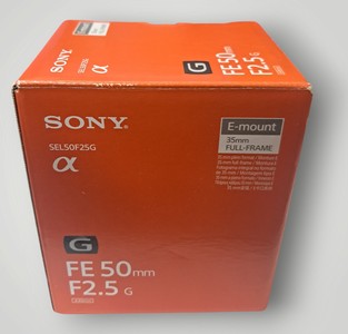 Б/в Фотооб`єктив Sony sel50f25g 50mm f/2,5 g 01-200967891