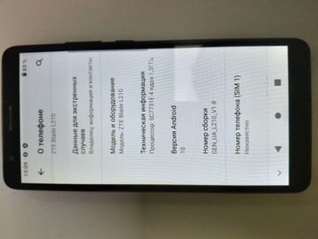 Б/в Мобільний телефон Zte blade l210 1/32gb 01-200991280