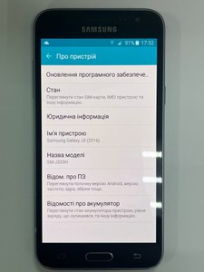 Б/в Мобільний телефон Samsung galaxy j3 2016 j320h 01-201038707