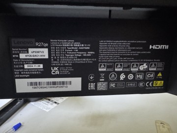 Б/у Монитор Lenovo r27qe 01-201046827
