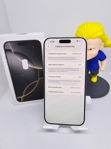 Б/у Мобільний телефон Apple iphone 16 pro max 256gb 01-201045720