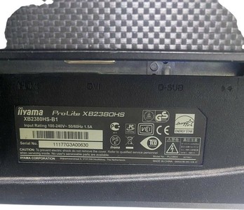 Б/в Монітор Iiyama prolite xb2380hs-b1 01-201045327