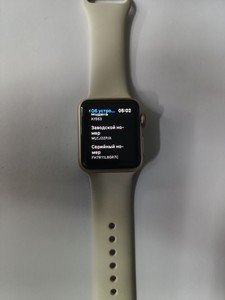 Б/в Смарт-годинник Apple watch 1 gen. 38mm aluminium case a1553 01-201107562