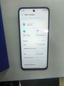 Б/в Мобільний телефон Zte nubia v70 8/256gb 01-201116582