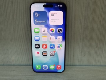 Б/в Мобільний телефон Apple iphone 16 pro max 1tb 01-201147353