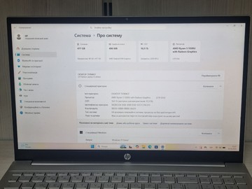 Б/в Ноутбук Hp 15/ryzen 5 5500u ddr4/16gb ddr4/hdd *відсутній/ssd 512 gb/*інтегрована 01-201090611
