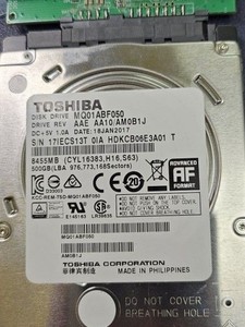 Б/в Жорсткий диск Toshiba mq01abf050 500gb/gembird ee2-u2s-5 01-201177936