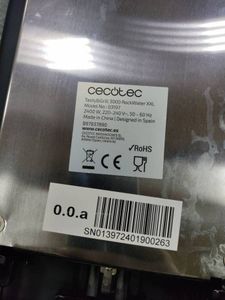 01-200373676: Cecotec rock'ngrill 3000