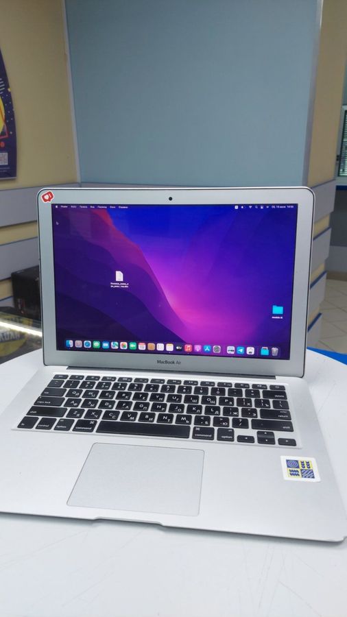 Apple macbook air 2015 a1466 13,3" core i5 1,6ghz/ram8gb/ssd128gb/intel hd graphics 6000