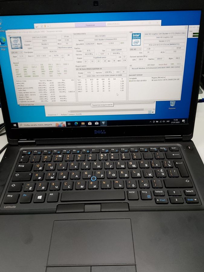 14/core i5 6300u ddr3/8gb ddr3/hdd *відсутній/ssd 256 gb/*інтегрована