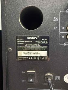 Б/в Мультимедійна акустика Sven ms-302 01-200796815