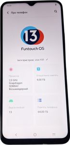 Б/у Мобильний телефон Vivo y31 4/64gb 01-200803743