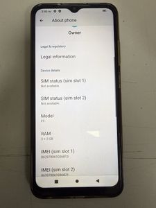 Б/в Мобільний телефон Freeyond f9 3/128gb 01-200832661