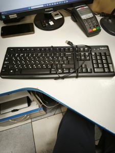 Б/у Клавиатура Logitech k120 01-200834942