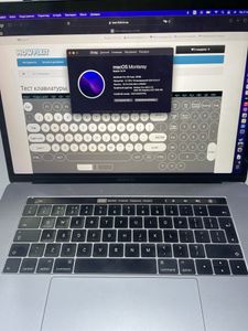 Б/у Ноутбук Apple екр. 15,4/ core i7 2,7ghz/ ram16gb/ ssd512gb/ amd pro455 2gb/touch bar 01-200844819