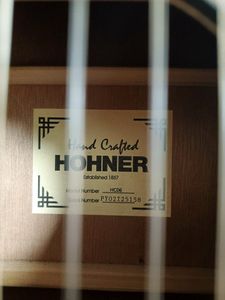 Б/в Гітара Hohner hc 06 01-200856808