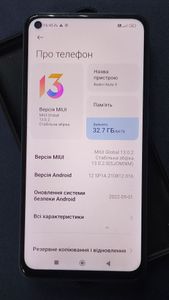 Б/в Мобільний телефон Xiaomi redmi note 9 3/64gb 01-200885699