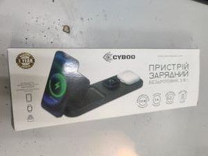 Б/в Бездротовий зарядний пристрій Cyboo 3 в1 01-200896629