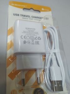 Б/в Мережевий зарядний пристрій Borofone ba74a 16-000275557