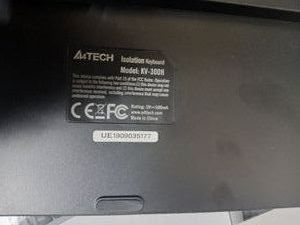 Б/в Клавіатура A4Tech kv-300h 01-200856121