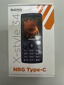 Б/в Мобільний телефон Sigma x-style 34 nrg type-c 01-200919718