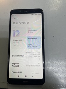 Б/в Мобільний телефон Xiaomi xiaomi redmi 7a 2/16gb 01-200925320
