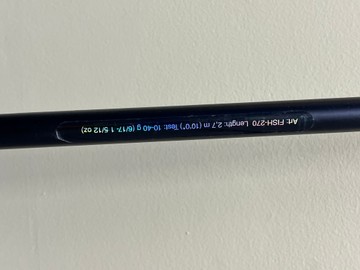 Б/в Вудочка Rapid 10-40 гр 2.7 м 01-200934101