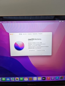 Б/в Ноутбук Apple macbook air a1932 13,3" core i5 1,6ghz/ram8gb/ssd128gb/intel uhd graphics 617 01-200938433
