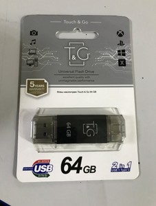 Б/в Флеш-накопичувач usb Touch&Go 64gb 01-200947096