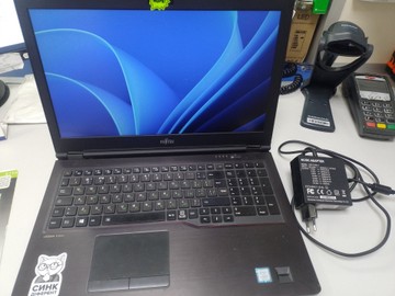 Б/в Ноутбук Fujitsu 15/core i5 7200u ddr3/12gb ddr4/ssd 256 gb/*інтегрована 01-200962309