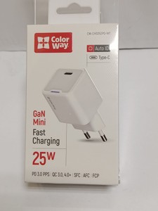 Б/в Мережевий адаптер Color Way chs052pd type-c 25w 01-200974137