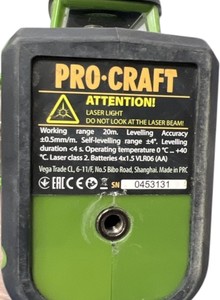 Б/в Лазерний нівелір Procraft le-3g 01-200997717