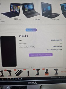 Б/в Мобільний телефон Apple iphone x 256gb 01-201029975