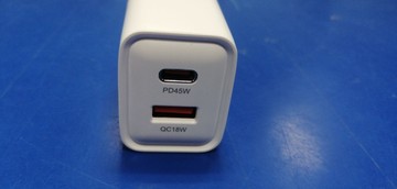 Б/у Зарядный блок Titanum ch45ac gan usb-a+usb-c 01-201045414