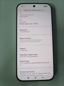 Б/в Мобільний телефон Poco f8 pro 12/512gb 01-201068836