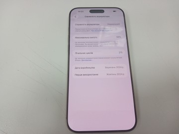 Б/в Мобільний телефон Apple iphone 16 pro max 512gb 01-201052992