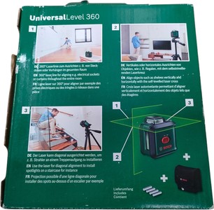Б/у Лазерный нивелир Bosch universallevel 360 facts 01-201086647