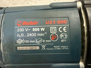 Б/в Шабельна пила Rebir uz1-800 01-201138252