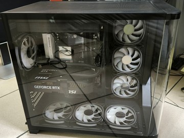 Б/в Системний блок Пк amd ryzen 7 9800x3d/ram 32 gb/hdd відсутній/ssd 1000 gb/nvidia rtx 5070 (geforce) 12gb gddr7 192bit 01-201143155
