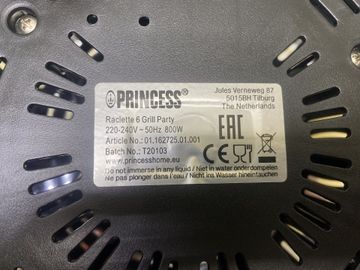 01-200627639: Princess 6 grill party